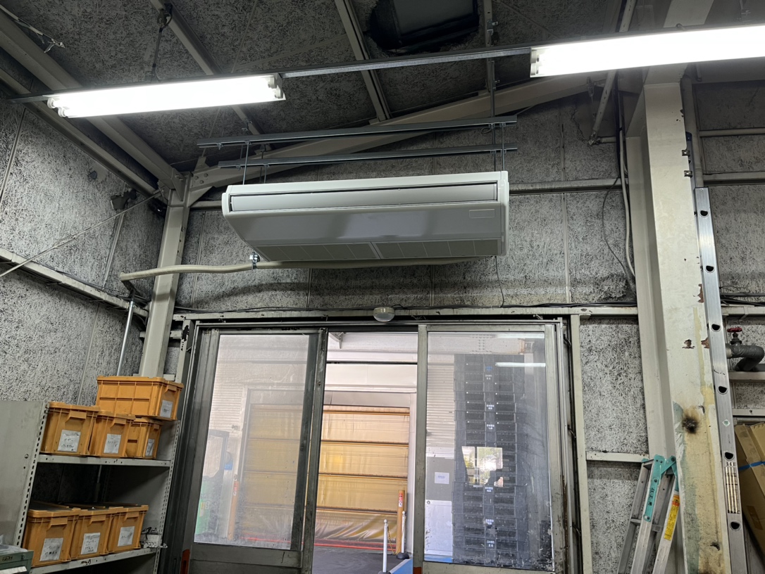 エアコン新設工事 完了