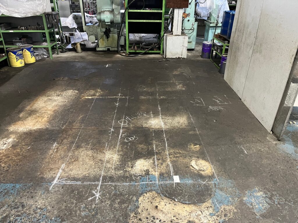 基礎工事　着工前