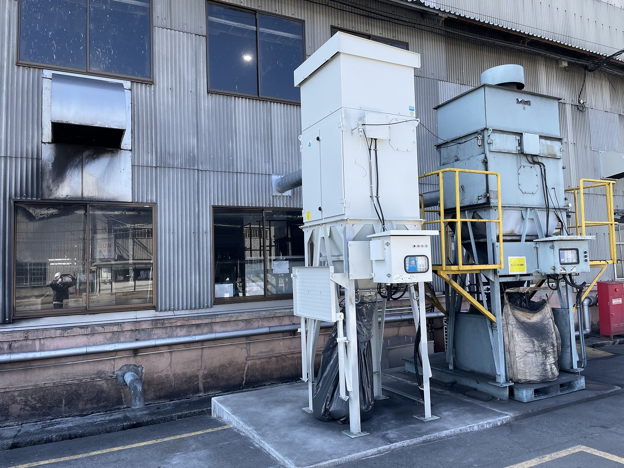 新設集塵機設置