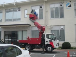 【工事レポート】窓ガラスフィルム貼り替え工事を行いました！