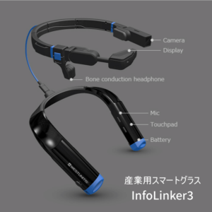 産業用スマートグラス「InfoLinker3」